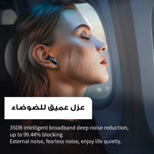 ⁦ايربودز بشاشة ديجتال من دينيكس بضمان عامين⁩ - الصورة ⁦4⁩