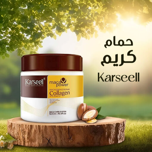 ⁦عرض تصفيف ونعومة الشعر جهاز تمويج + ماسك كولاجين⁩ - الصورة ⁦3⁩
